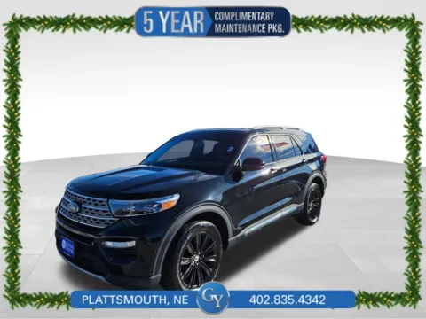 Black 2021 Ford Explorer Limited for sale in Plattsmouth, NE