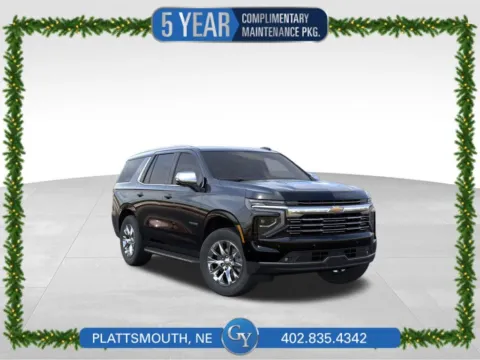 Black 2025 Chevrolet Tahoe Premier for sale in Plattsmouth, NE