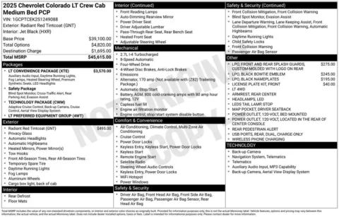 Photos of 2025 Chevrolet Colorado LT for sale in Plattsmouth, NE at Gregg Young Chevrolet Of Plattsmouth