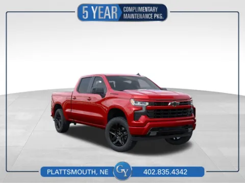 Red 2025 Chevrolet Silverado 1500 RST for sale in Plattsmouth, NE