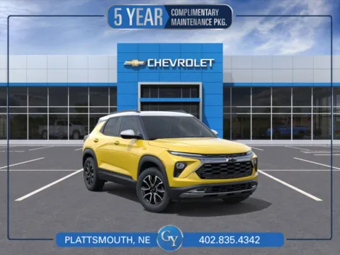 Yellow 2025 Chevrolet Trailblazer ACTIV for sale in Plattsmouth, NE