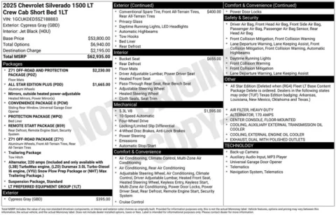 Photos of 2025 Chevrolet Silverado 1500 LT for sale in Plattsmouth, NE at Gregg Young Chevrolet Of Plattsmouth