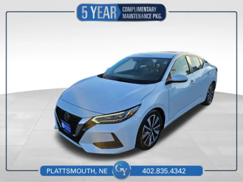 White 2020 Nissan Sentra SV for sale in Plattsmouth, NE