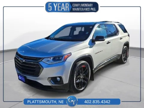 Silver 2020 Chevrolet Traverse Premier for sale in Plattsmouth, NE