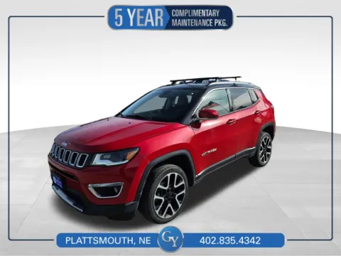 Red 2017 Jeep New Compass Limited for sale in Plattsmouth, NE