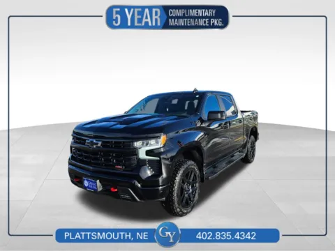 Black 2024 Chevrolet Silverado 1500 LT Trail Boss for sale in Plattsmouth, NE