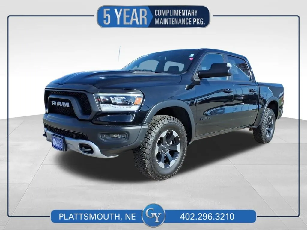 Black 2019 Ram 1500 Rebel for sale in Plattsmouth, NE