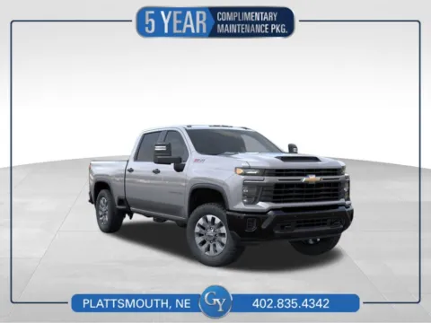Gray 2026 Chevrolet Silverado 2500HD Custom for sale in Plattsmouth, NE