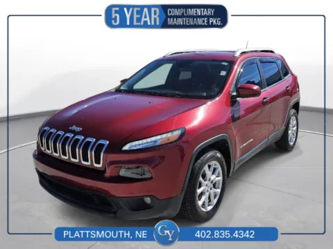 Red 2014 Jeep Cherokee Latitude for sale in Plattsmouth, NE
