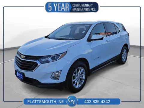 White 2020 Chevrolet Equinox LT for sale in Plattsmouth, NE