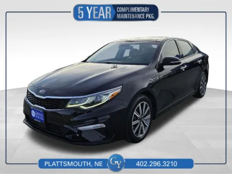 Black 2019 Kia Optima EX for sale in Plattsmouth, NE