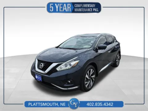 Blue 2018 Nissan Murano Platinum for sale in Plattsmouth, NE