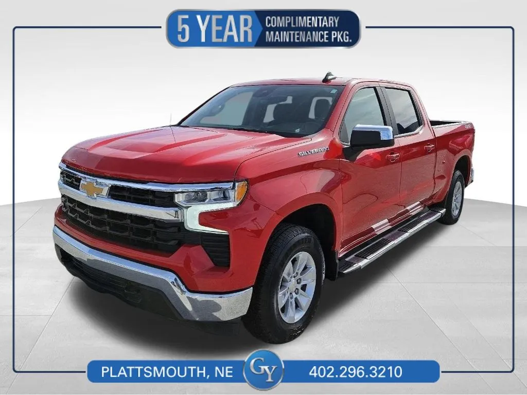 Red 2024 Chevrolet Silverado 1500 LT for sale in Plattsmouth, NE