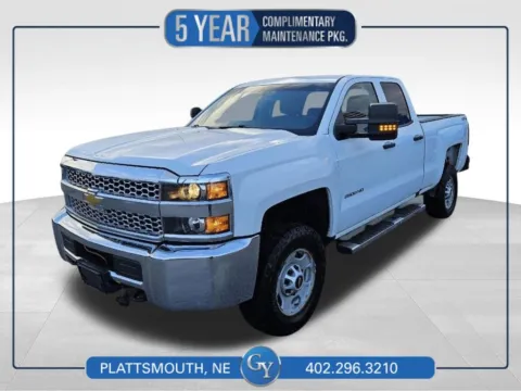 White 2019 Chevrolet Silverado 2500HD Work Truck for sale in Plattsmouth, NE