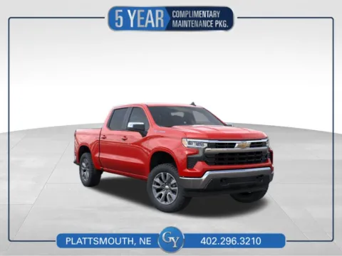 Red 2026 Chevrolet Silverado 1500 LT for sale in Plattsmouth, NE