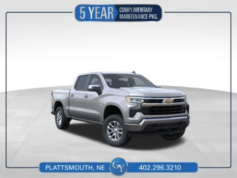 Gray 2026 Chevrolet Silverado 1500 LT for sale in Plattsmouth, NE