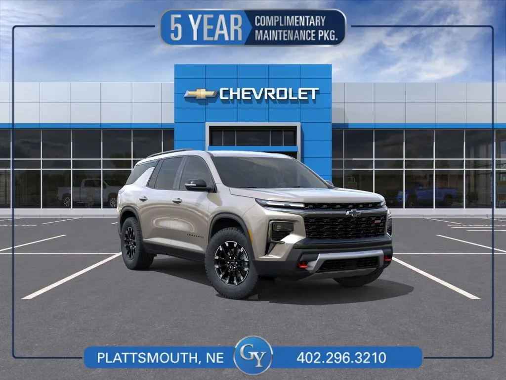 Gray 2026 Chevrolet Traverse Z71 for sale in Plattsmouth, NE