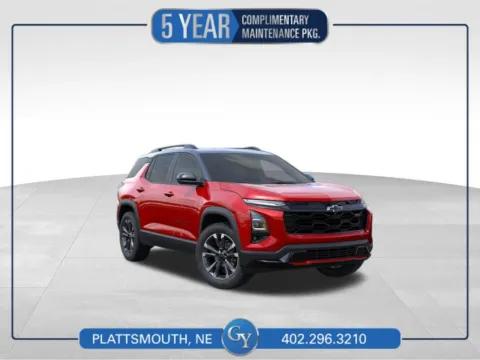 Red 2026 Chevrolet Equinox RS for sale in Plattsmouth, NE