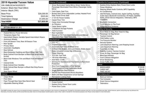 Photos of 2019 Hyundai Tucson Value for sale in Plattsmouth, NE at Gregg Young Chevrolet Of Plattsmouth