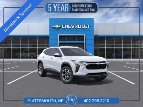 White 2026 Chevrolet Trax LT for sale in Plattsmouth, NE