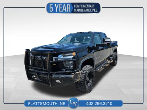 Black 2021 Chevrolet Silverado 2500HD LT for sale in Plattsmouth, NE