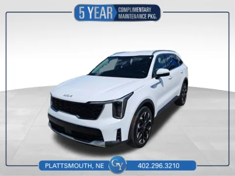 White 2024 Kia Sorento X-Line EX for sale in Plattsmouth, NE