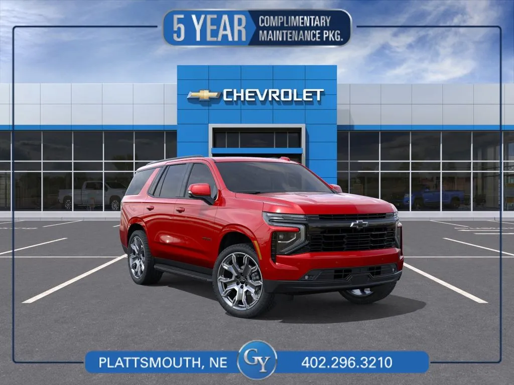 Red 2026 Chevrolet Tahoe RST for sale in Plattsmouth, NE