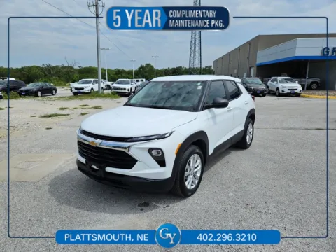 White 2024 Chevrolet TrailBlazer LS for sale in Plattsmouth, NE