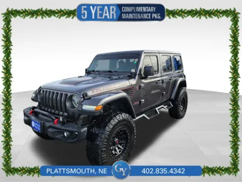 Gray 2019 Jeep Wrangler Unlimited Rubicon for sale in Plattsmouth, NE