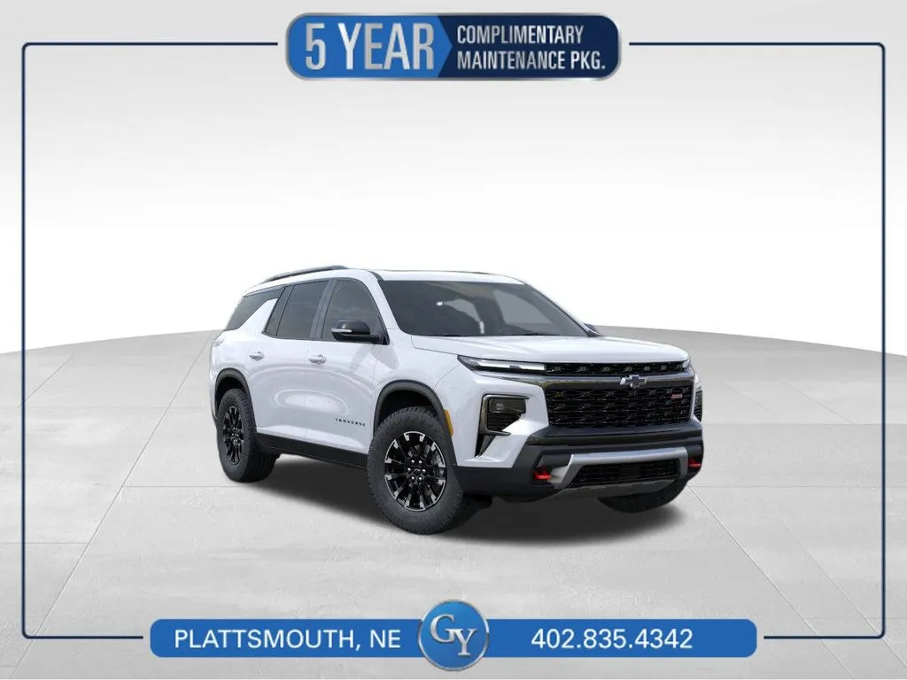 White 2026 Chevrolet Traverse Z71 for sale in Plattsmouth, NE