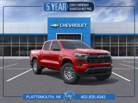 Red 2025 Chevrolet Colorado 4WD LT for sale in Plattsmouth, NE