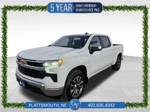 White 2022 Chevrolet Silverado 1500 LT for sale in Plattsmouth, NE