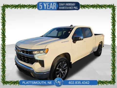 White 2023 Chevrolet Silverado 1500 LT for sale in Plattsmouth, NE