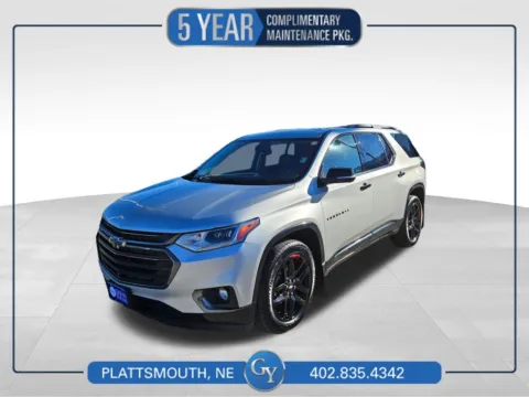Silver 2020 Chevrolet Traverse Premier for sale in Plattsmouth, NE