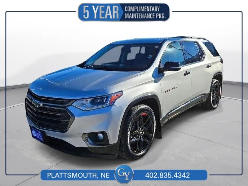 Silver 2020 Chevrolet Traverse Premier for sale in Plattsmouth, NE