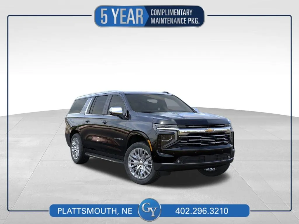 Black 2025 Chevrolet Suburban Premier for sale in Plattsmouth, NE