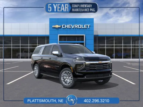 Black 2025 Chevrolet Suburban Premier for sale in Plattsmouth, NE