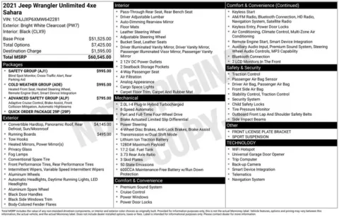 Photos of 2021 Jeep Wrangler Unlimited Sahara 4xe for sale in Plattsmouth, NE at Gregg Young Chevrolet Of Plattsmouth