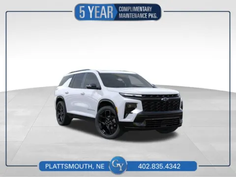 White 2026 Chevrolet Traverse RS for sale in Plattsmouth, NE
