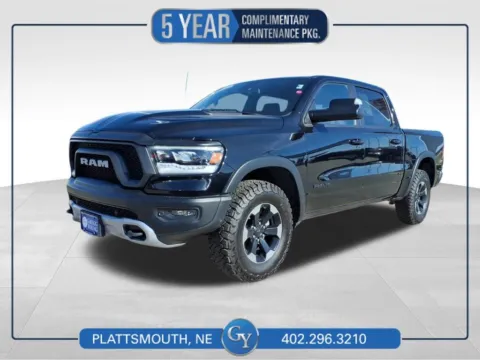 Black 2019 Ram 1500 Rebel for sale in Plattsmouth, NE
