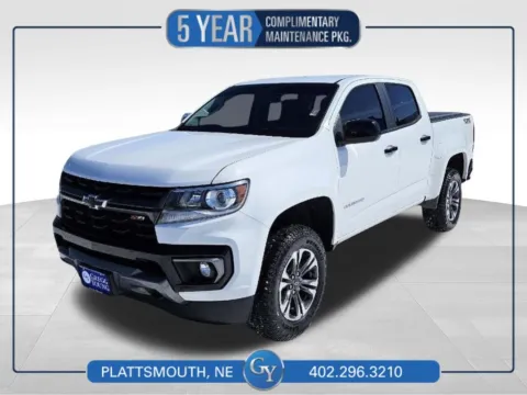 White 2021 Chevrolet Colorado Z71 for sale in Plattsmouth, NE