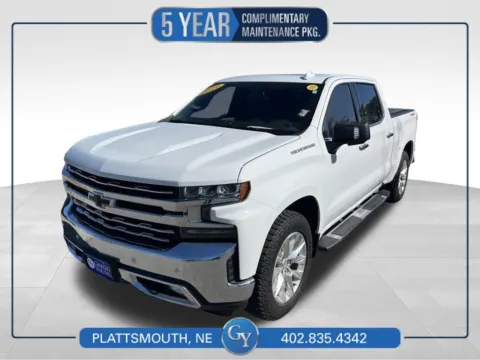 White 2019 Chevrolet Silverado 1500 LTZ for sale in Plattsmouth, NE