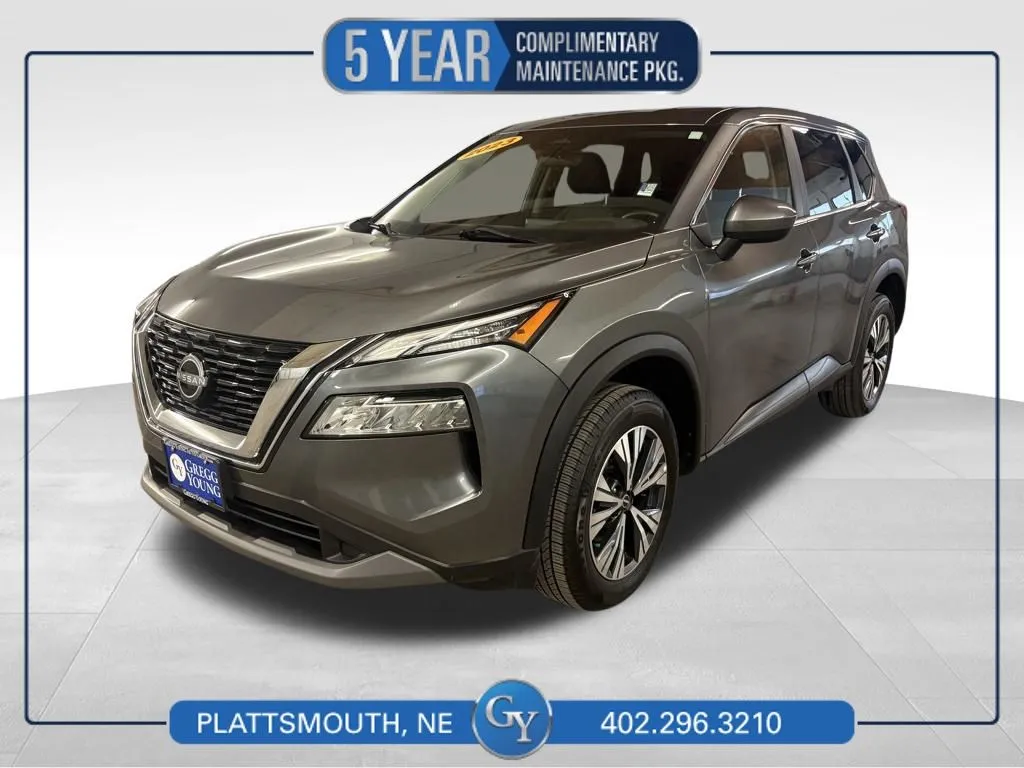 Gray 2023 Nissan Rogue SV for sale in Plattsmouth, NE