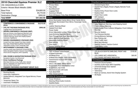 Photos of 2018 Chevrolet Equinox Premier for sale in Plattsmouth, NE at Gregg Young Chevrolet Of Plattsmouth