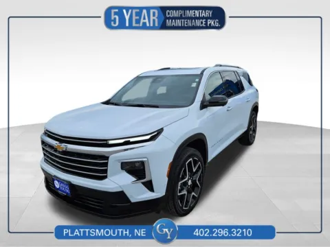 White 2026 Chevrolet Traverse High Country for sale in Plattsmouth, NE