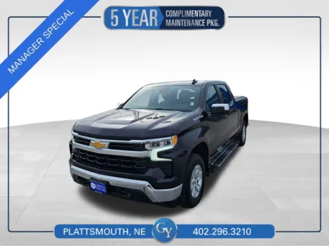 Gray 2023 Chevrolet Silverado 1500 LT for sale in Plattsmouth, NE