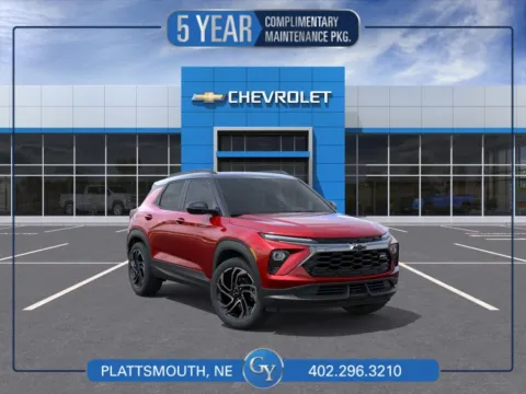 Red 2026 Chevrolet TrailBlazer RS for sale in Plattsmouth, NE