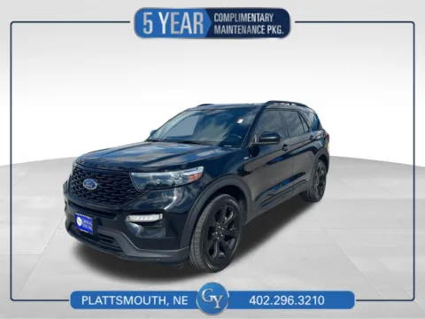 Black 2023 Ford Explorer ST-Line for sale in Plattsmouth, NE