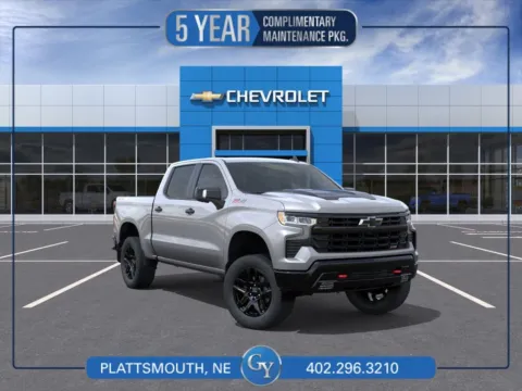 Gray 2026 Chevrolet Silverado 1500 LT Trail Boss for sale in Plattsmouth, NE