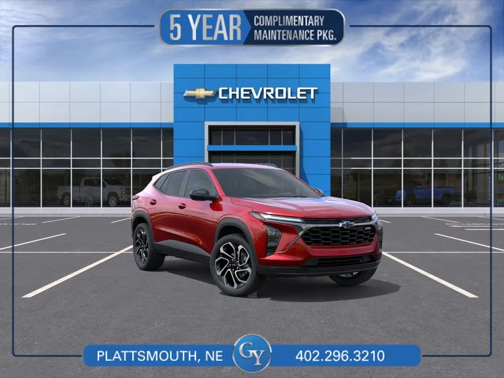 Red 2026 Chevrolet Trax 2RS for sale in Plattsmouth, NE